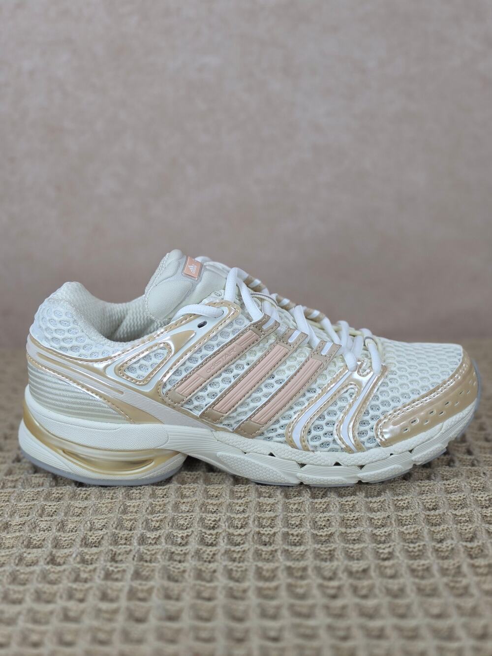 Adidas Adistar Control 5 W IH1799 Women’s 7.5 White Gold Pink – Brand New